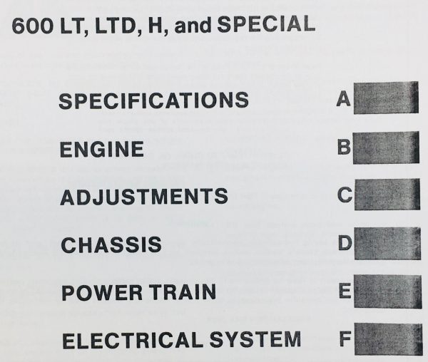 Allis Chalmers 600 Series Tractor Lawn Mower Garden Service Repair Manual - Image 3