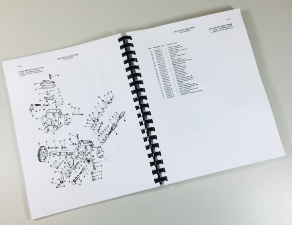 Allis Chalmers 190 190Xt Series Iii Tractor Service Parts Operators Manual Set - Image 8