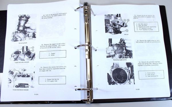 International 986 1086 1486 Tractor Service Parts Operators Manual Repair Set - Image 4