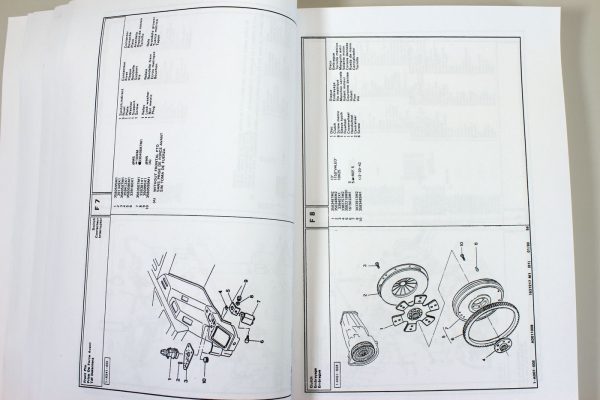 Massey Ferguson Mf 3140 Tractor Parts Catalog Manual Book Exploded Views Numbers - Image 7