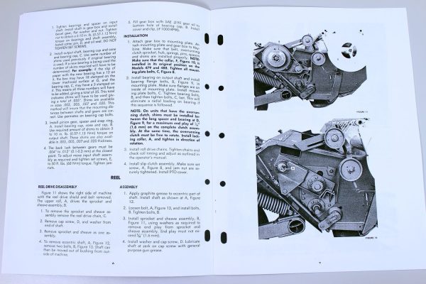 Set New Holland 477 Haybine Mower-Conditioner Service Operators Owners Manual - Image 4