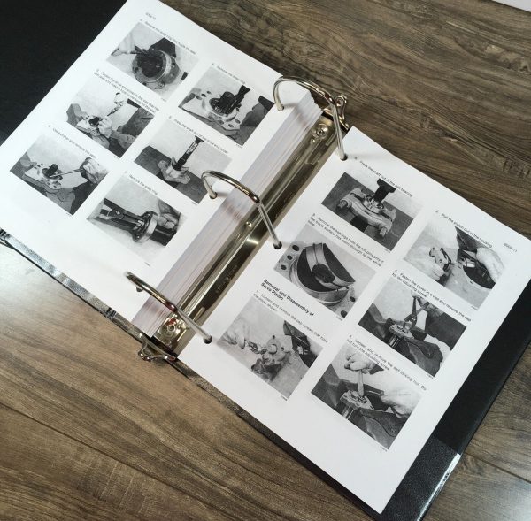 Case 760 Trencher Service Manual Parts Catalog Repair Shop Book Workshop Set - Image 10