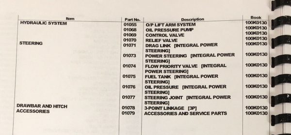 Kubota L245F Tractor Parts Assembly Manual Catalog Exploded Views Numbers 2Wd - Image 3