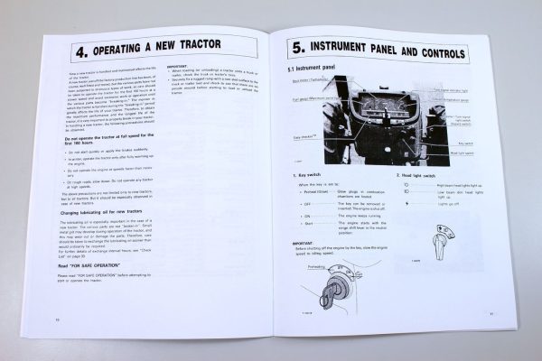 Kubota M7030 M8030 Operators Owners Manual Diesel Maintenance Specifications - Image 4