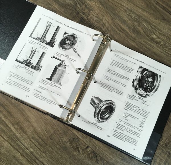 Ford TW-30 Tractor Service Parts Operators Manual Owners Repair Set Workshop - Image 7