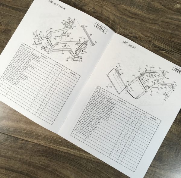 Kubota Bf400S Front Loader Parts Manual Catalog Book Assembly Schematics - Image 3