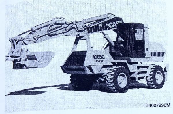 Ji Case 1085C Cruz-Air Excavator Owners Operators Manual Book Maintenance - Image 3