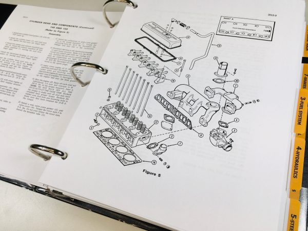 Case 580B 580Ck B Tractor Loader Backhoe Service Repair Manual Shop Book Repair - Image 10