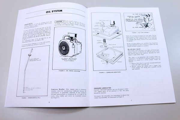 Wheel Horse D-160 Onan Bf Ms Engine Garden Tractor Service Parts Manual - Image 4