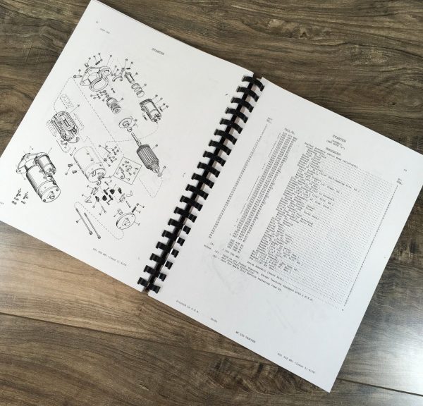 Massey Ferguson 235 Tractor Parts Operators Manual Set Owner Catalog Book - Image 8