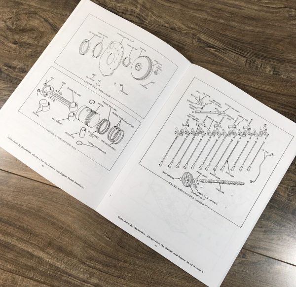 Allis Chalmers D-17 Diesel Tractor Operators Manual Maintenance S/N 24001-UP AC - Image 5