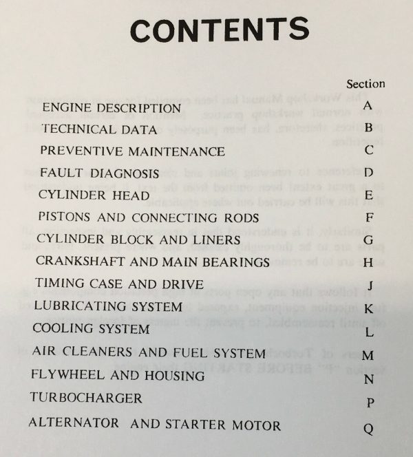 Massey Ferguson 3545 3630 Tractor Perkins Diesel Engine Service Repair Manual - Image 2