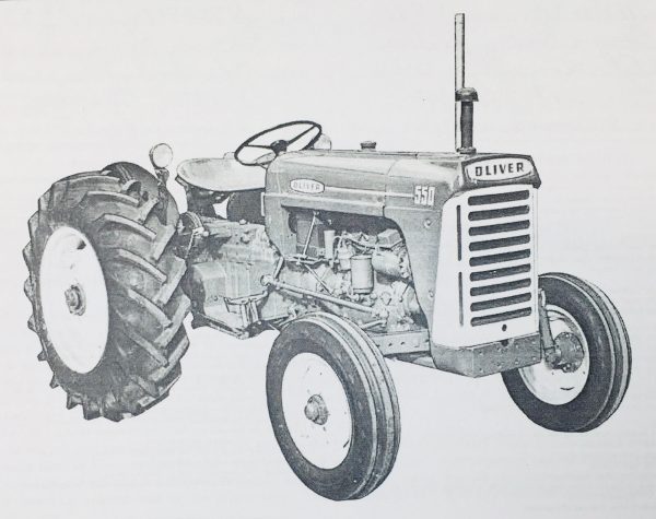 Oliver 550 Tractor Owners Operators Manual Maintenance - Image 2