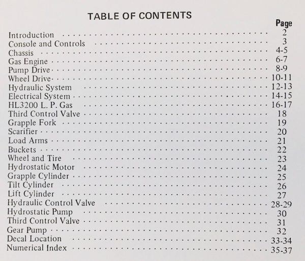 Gehl 3000 HL3000 Skid Steer Loader Parts Operators Manual Set Owners Catalog - Image 3