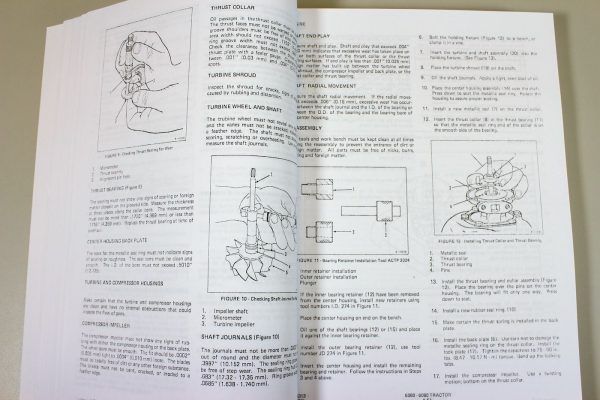 Allis Chalmers 6060 6080 Tractor Service Operator Manuals Technical Shop Repair - Image 7