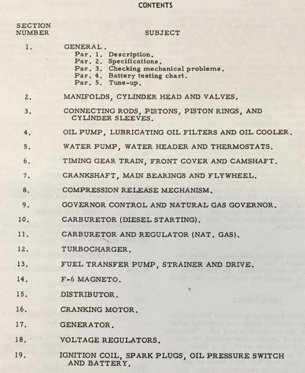 International 16 525 554 24 1091 Diesel Engines Service Manual Repair Book Ih - Image 2