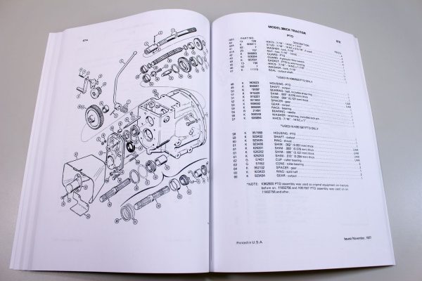 Case 380Ck General Purpose Low Center Gravity Tractor Parts Catalog Manual B1273 - Image 8