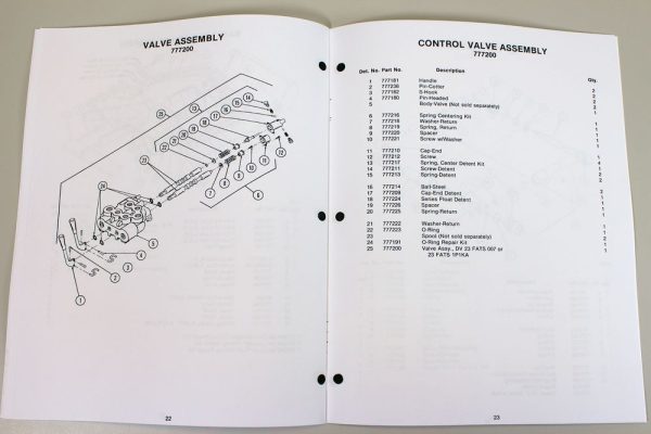 Long 1549 Tractor Loader Owners Operators Maintenance Parts List Manual Bucket - Image 6