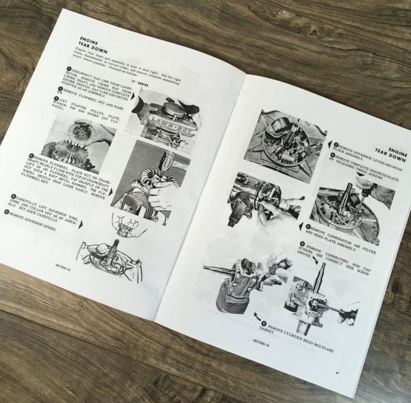 Lawn-Boy Mowers Service Manual Repair Shop Technical Workshop Mechanics Book - Image 6