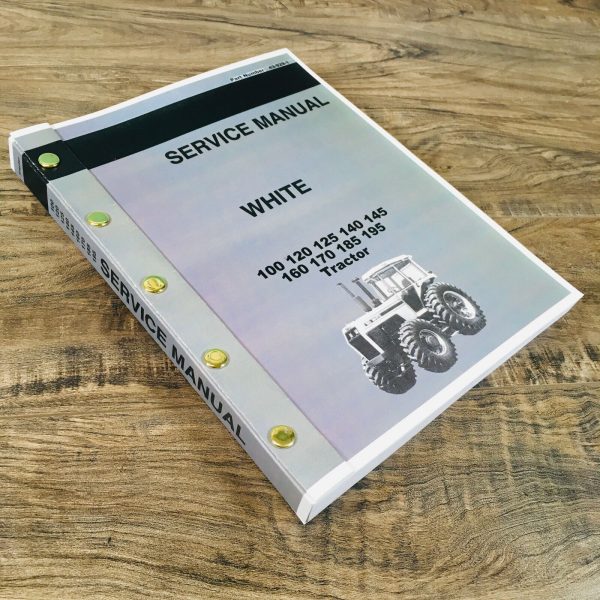 White 160 170 185 195 Tractor Service Manual Repair Shop Technical Workshop Book