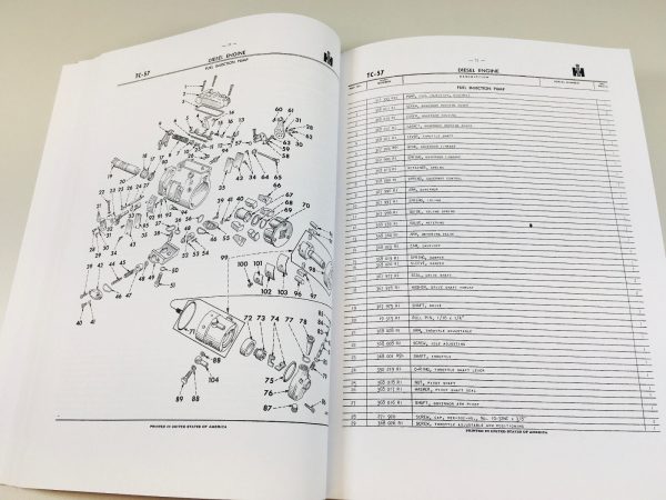 International 350 Tractor Gas Engine Chassis Service Parts Repair Manual Set - Image 8
