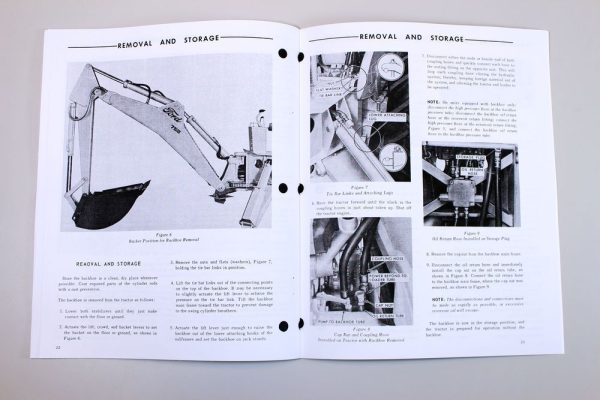 Ford 750 753 755 Backhoe Owners Operators Manual Maintenance 3500 4500 Tractor - Image 5