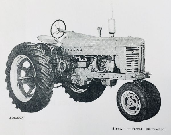International 350 Tractor Gas Engine Chassis Service Parts Repair Manual Set - Image 11
