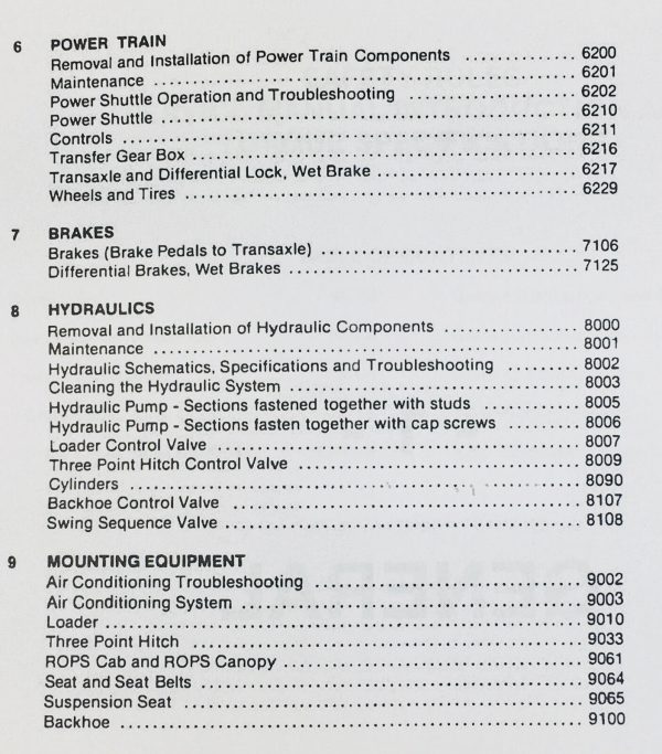 Case 580K Phase 1 Tractor Loader Backhoe Service Repair Manual Shop Book - Image 3