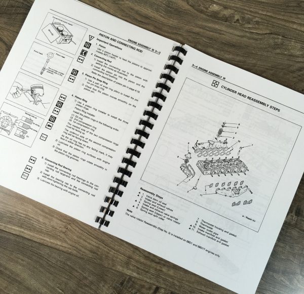 Isuzu 4B-6B Series Industrial Diesel Engine Service Manual Repair Shop Technical - Image 7