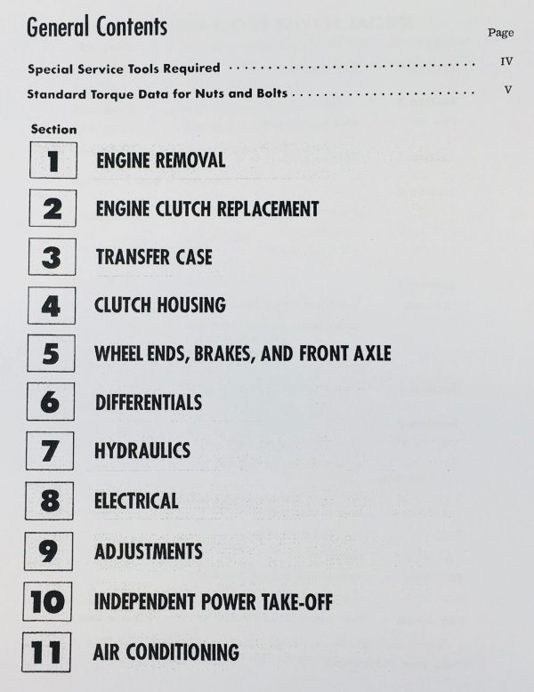 Set International 4166 Tractor Service Repair Manual Shop Book Overhaul Workshop - Image 2