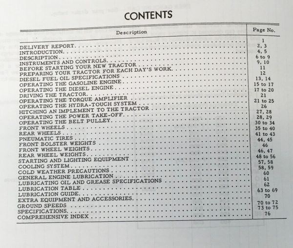Farmall International 340 Utility Tractor Operators Manual Owners Maintenance IH - Image 2