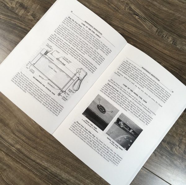 Parts Operators Manual Set For Caterpillar D8 Crawler Tractor 1H1350-Up Catalog - Image 8