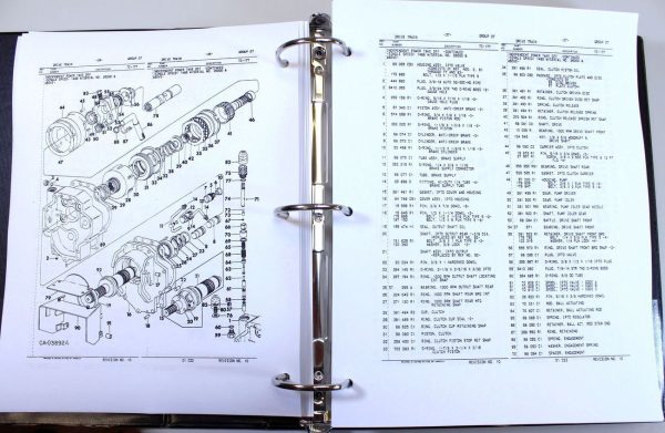 International 986 1086 1486 Tractor Service Parts Operators Manual Repair Set - Image 12