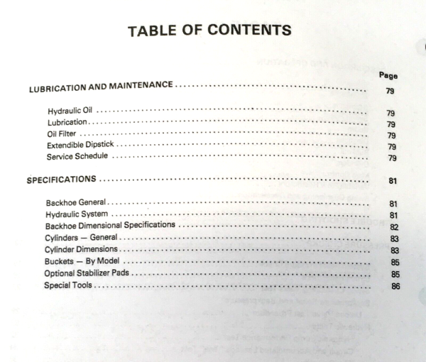 Ford 420 515 Tractor 735 Loader 765 Backhoe Service Parts Operators Manual Set - Image 6