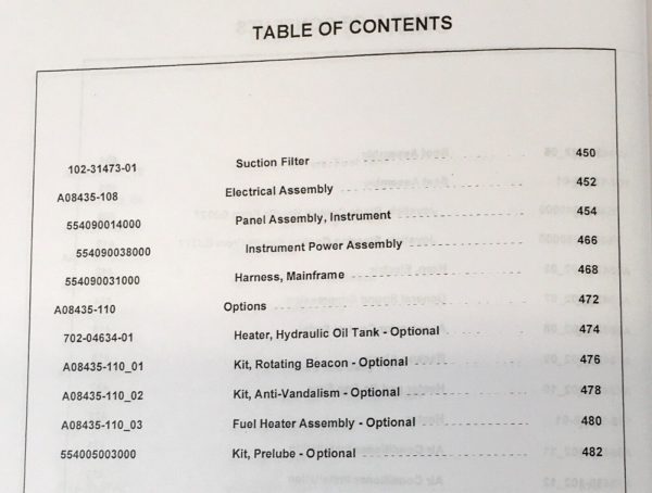 Terex 390E Trashmaster Landfill Compactor Parts Manual Catalog Book Assembly IBH - Image 5