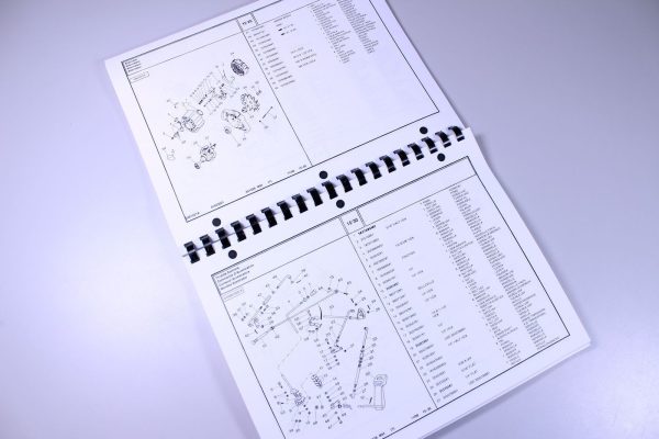 Massey Ferguson 261 Tractor Parts Catalog Manual Book Assembly Numbers - Image 4