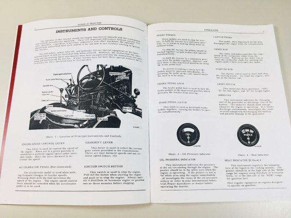 International Super A Tractor Operators Manual Parts Catalog Assembly - Image 5