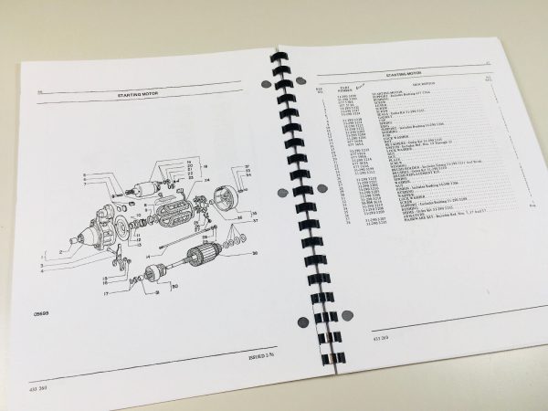 White 2-50 Field Boss Tractor Parts Catalog Manual - Image 4