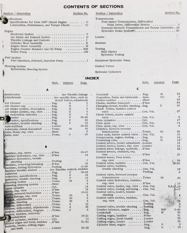 Case 680B Ck Loader Backhoe Service Technical Manual Repair Shop In Binder - Image 2