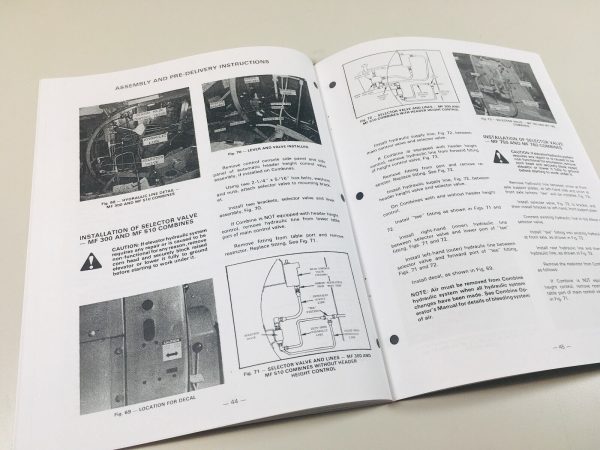 Massey Ferguson 33 43 63 83 Combine Quick-Attach Corn Head Operators Manual - Image 6