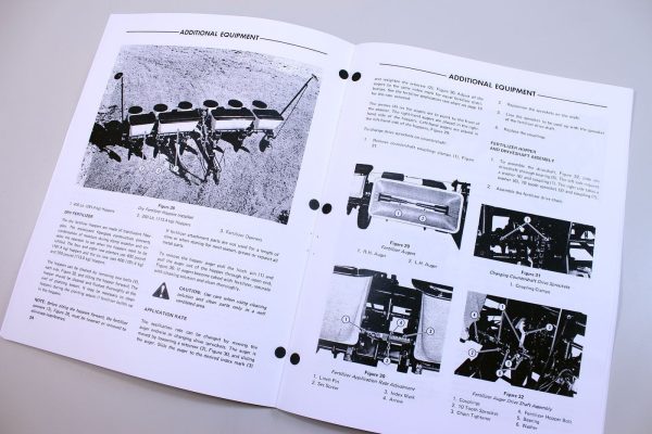 Ford Series 354 Pull Type Plateless Planter Operators Owners Manual New Print - Image 6