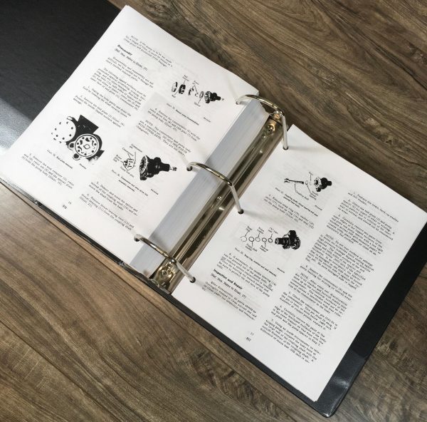 International 826 Diesel Tractor Service Parts Operators Manual Set Repair Shop - Image 8