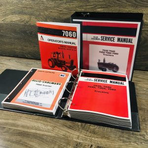 Allis Chalmers 7060 Tractor Service Manual Parts Operators Owners 6001-Up