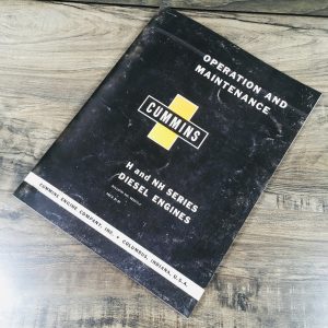Cummins H-6 HS-6 HRC-4 HR-6 HRF-6 HRS-6 NHC-4 Diesel Engines Operators Manual